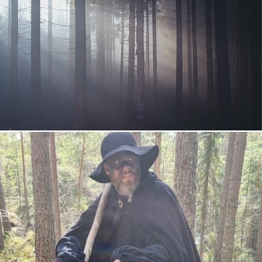 Knut_och_mork_skog